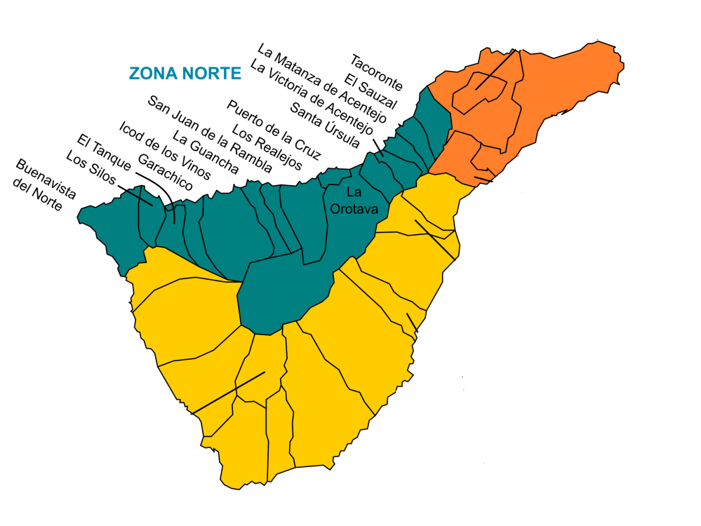 municipios de tenerife norte